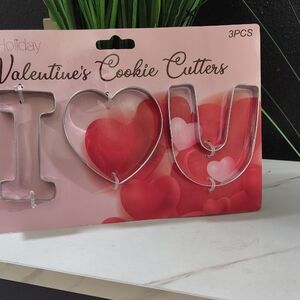 🆕 Valentine's Cookie Cutters Set